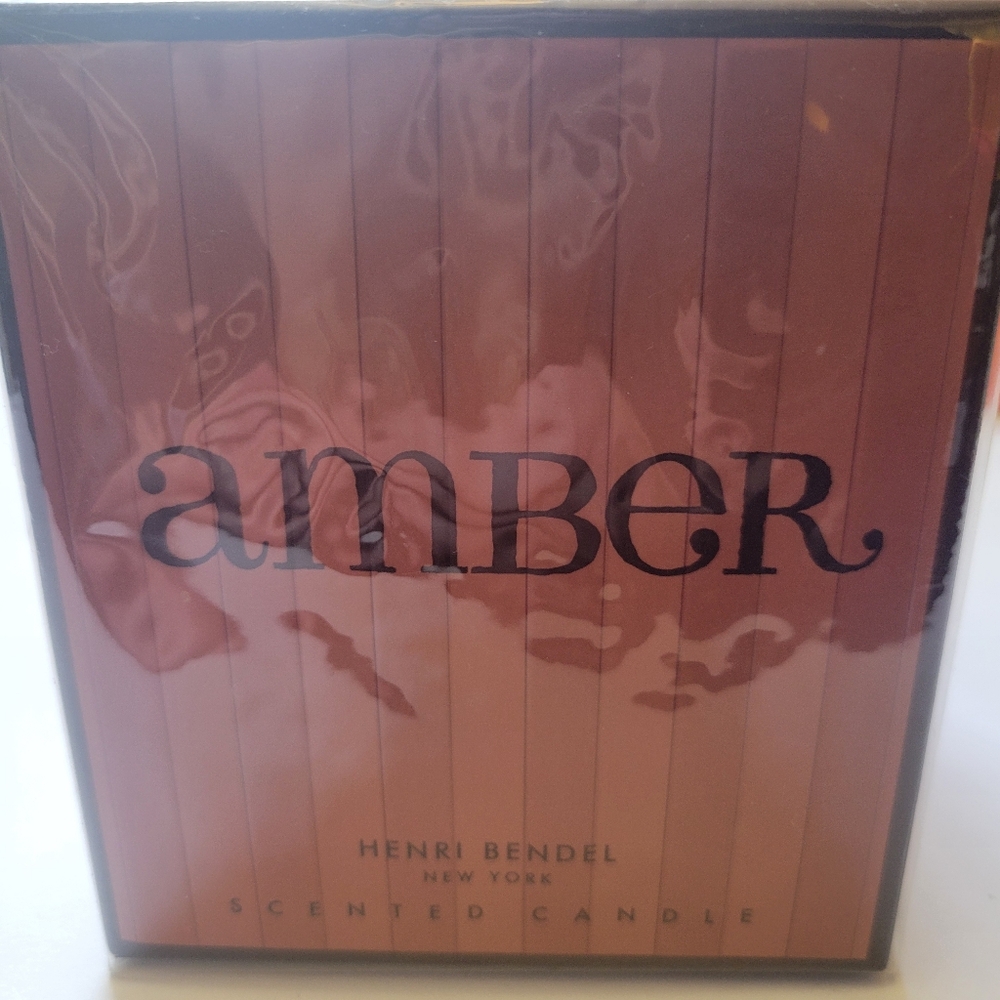New Henri Bendel Amber Signature Candle